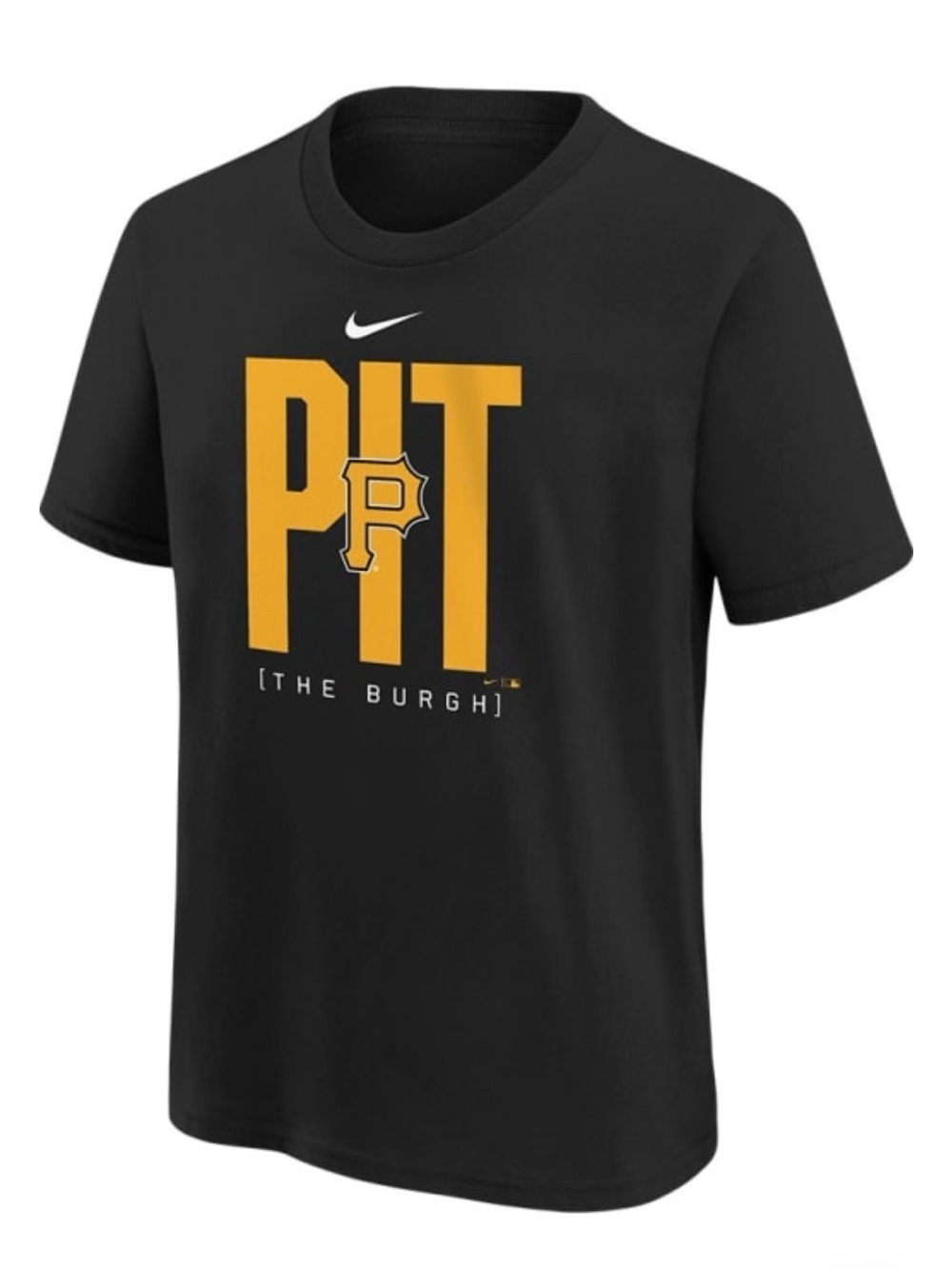 Nike Pittsburgh Pirates Team Scoreboard Short Sleeve Tee Black XL NWT